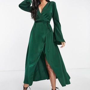 ASOS Design Forest Green Dress - US 4